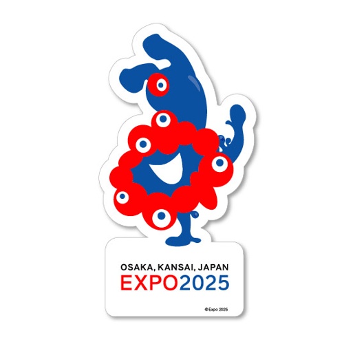 アウトドアステッカー EXPO2025 ミャクミャク 14
