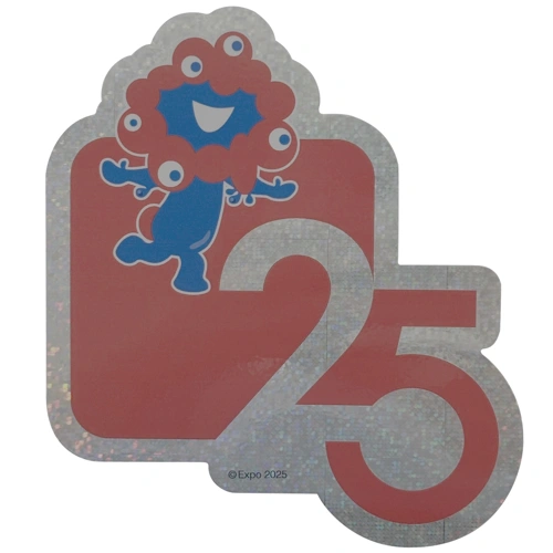 EXPO2025 ミャクミャク アウトドアステッカー ナンバーファー