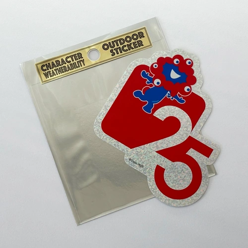 EXPO2025 ミャクミャク アウトドアステッカー ナンバーファー