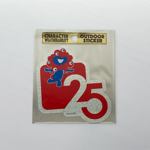 EXPO2025 ミャクミャク アウトドアステッカー ナンバーファー