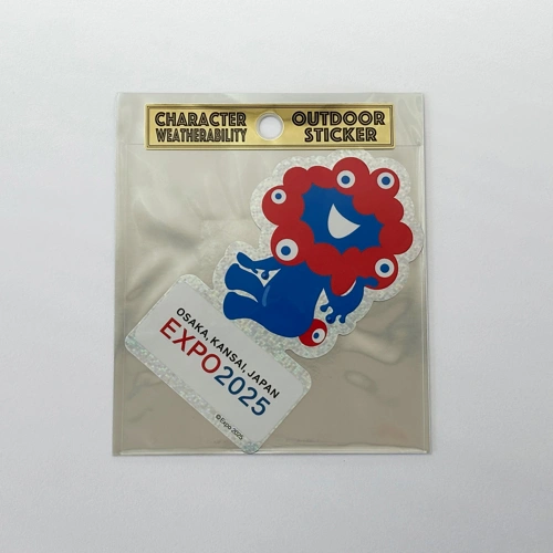 EXPO2025 ミャクミャク アウトドアステッカー シット