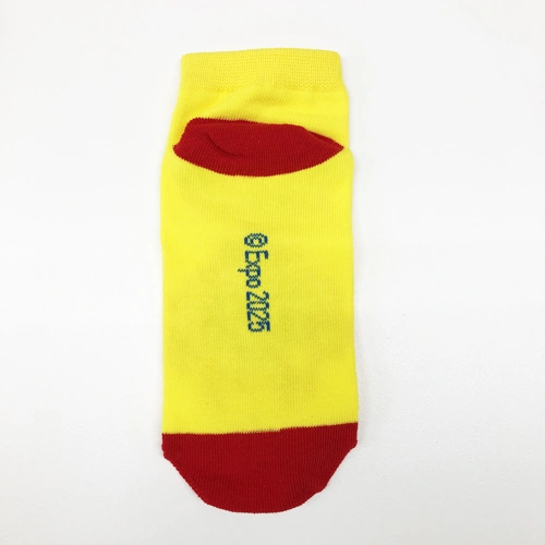 EXPO2025 ミャクミャク 靴下 イエロー レディース