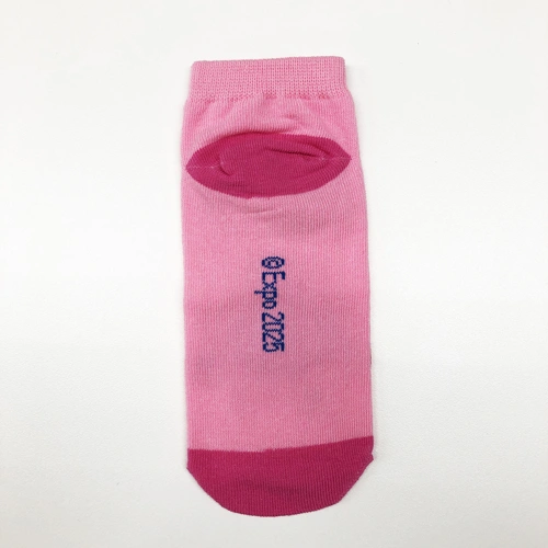 EXPO2025 ミャクミャク 靴下 ピンク レディース