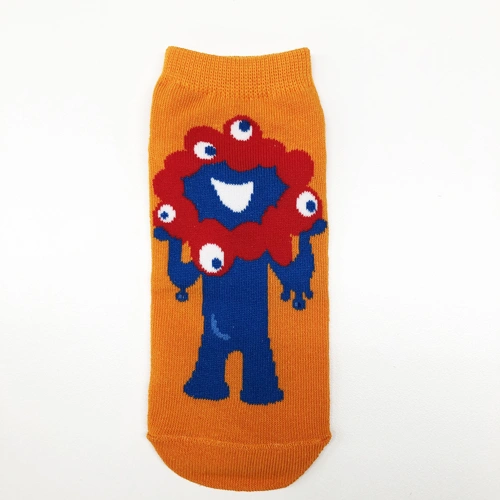 EXPO2025 ミャクミャク 靴下 オレンジ レディース