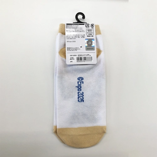 EXPO2025 ミャクミャク 靴下 ホワイト レディース