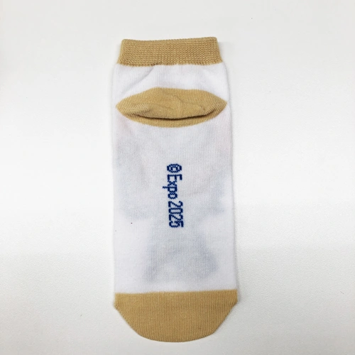 EXPO2025 ミャクミャク 靴下 ホワイト レディース