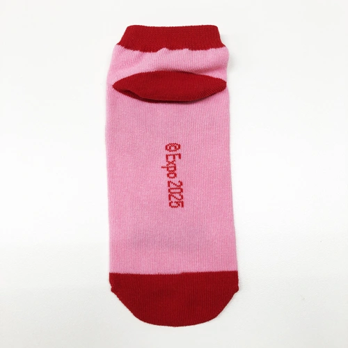 EXPO2025 ミャクミャク 靴下 ピンク レディース