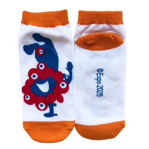 EXPO2025 ミャクミャク 靴下 ホワイト レディース