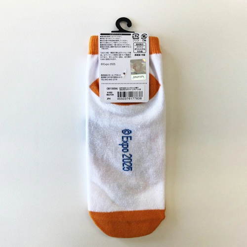 EXPO2025 ミャクミャク 靴下 ホワイト レディース