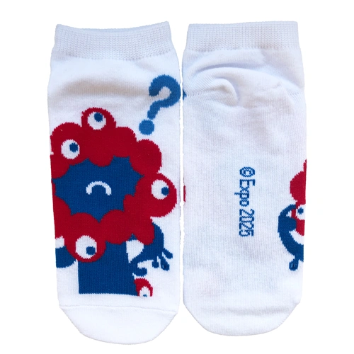 EXPO2025 ミャクミャク 靴下 ホワイト レディース