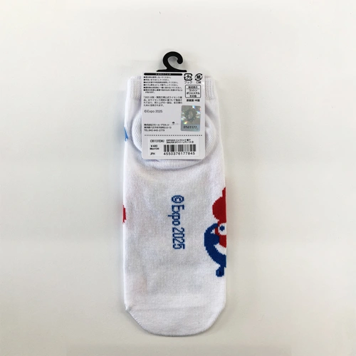 EXPO2025 ミャクミャク 靴下 ホワイト レディース