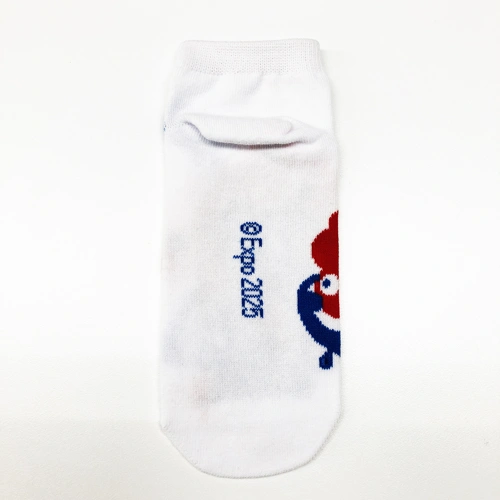 EXPO2025 ミャクミャク 靴下 ホワイト レディース