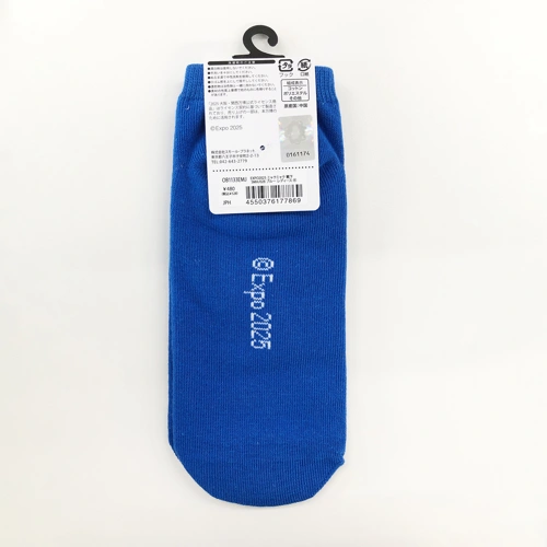 EXPO2025 ミャクミャク 靴下 028 ブルー レディース