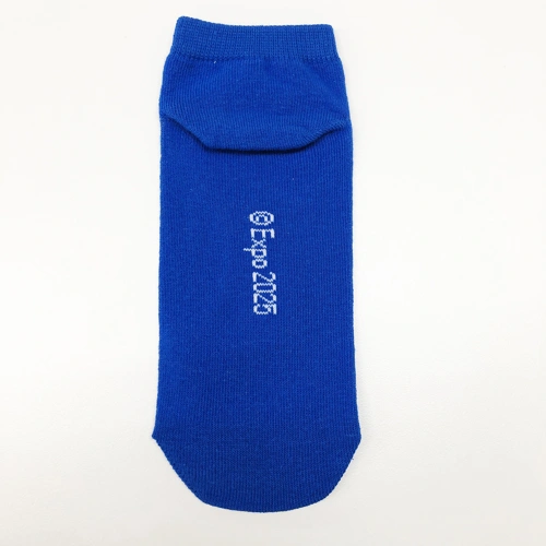 EXPO2025 ミャクミャク 靴下 028 ブルー レディース
