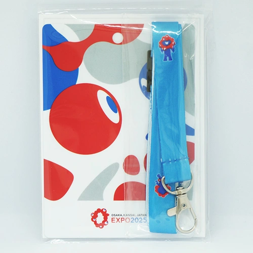 EXPO2025 記念プラカード(FLAME) ストラップ付き