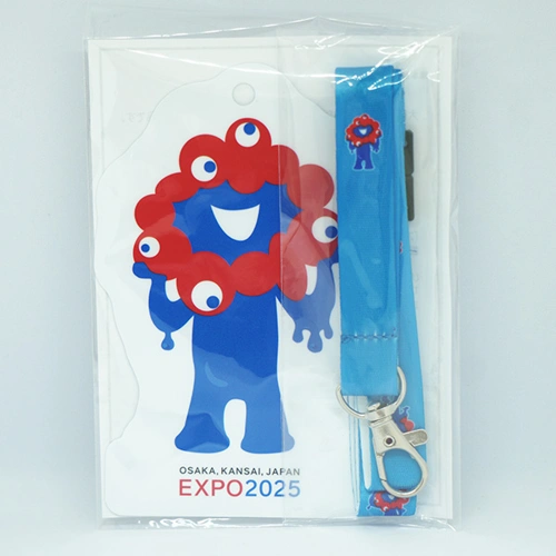 EXPO2025 記念プラカード(ミャクミャク) ストラップ付き
