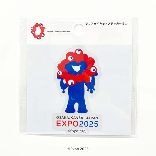 EXPO2025 ミャクミャク クリアダイカットステッカー ミニ(1)