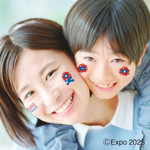 EXPO2025 ミャクミャク フェイス&ボディシール