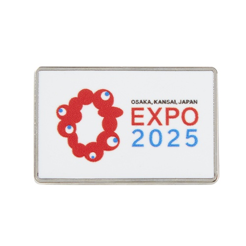 EXPO2025 ピンバッジ ロゴマーク ヨコ組み