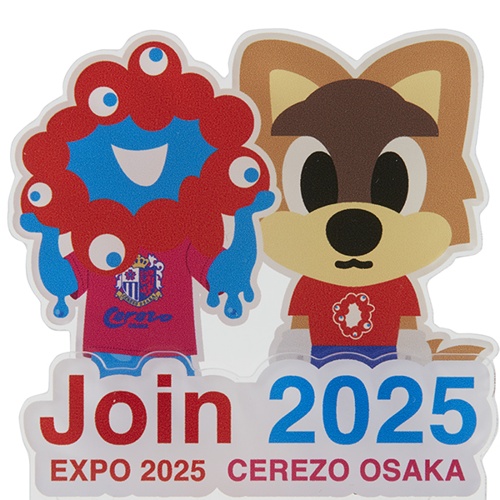 EXPO2025 アクリルスタンド ミャクミャク セレッソ大阪 コラボレーション