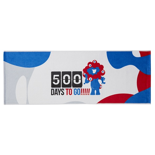 500DAYS TO GO_EXPO2025 フェイスタオル ミャクミャク MAS01