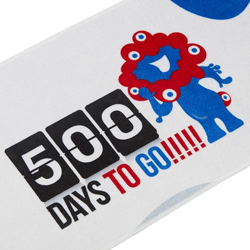 500DAYS TO GO_EXPO2025 フェイスタオル ミャクミャク MAS01