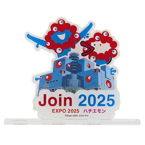 EXPO2025 【ハチエモン】 ミャクミャク なりきり アクリルスタンド