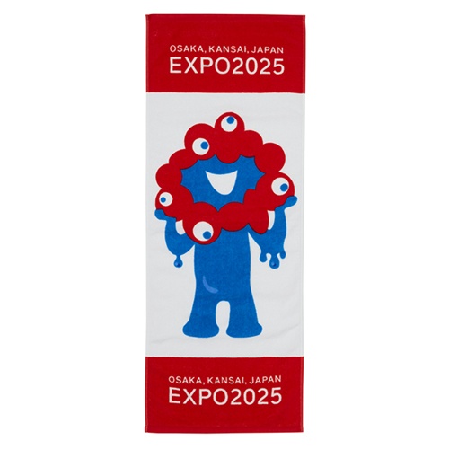 EXPO2025 フェイスタオル ミャクミャク 01