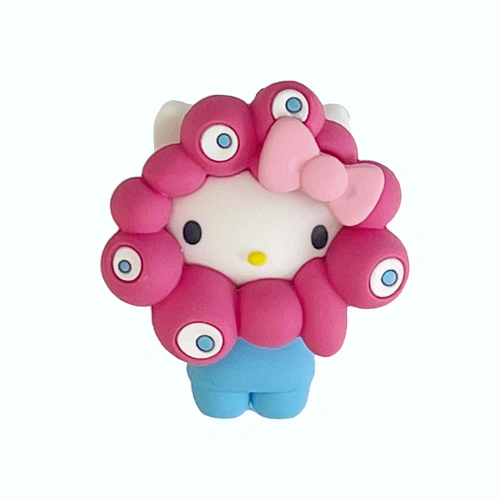 EXPO2025 サンリオキャラクターズ ミャクミャクなりきり立体マスコットカラーキーホルダー ハローキティ