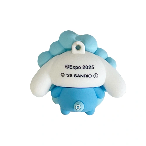 EXPO2025 サンリオキャラクターズ ミャクミャクなりきり立体マスコットカラーキーホルダー シナモロール
