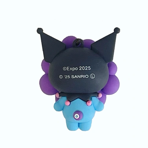 EXPO2025 サンリオキャラクターズ ミャクミャクなりきり立体マスコットカラーキーホルダー クロミ