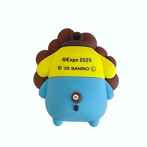 EXPO2025 サンリオキャラクターズ ミャクミャクなりきり立体マスコットカラーキーホルダー ポムポムプリン