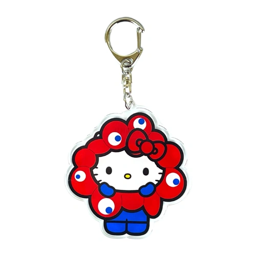 EXPO2025 【サンリオキャラクターズ】 ミャクミャクなりきりアクリルキーホルダー立ち ハローキティ