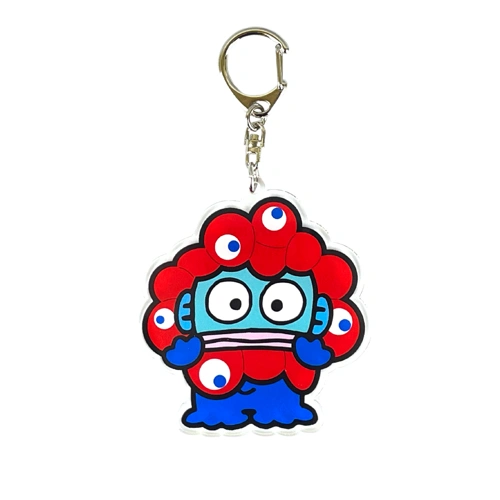 EXPO2025 【サンリオキャラクターズ】 ミャクミャクなりきりアクリルキーホルダー立ち ハンギョドン