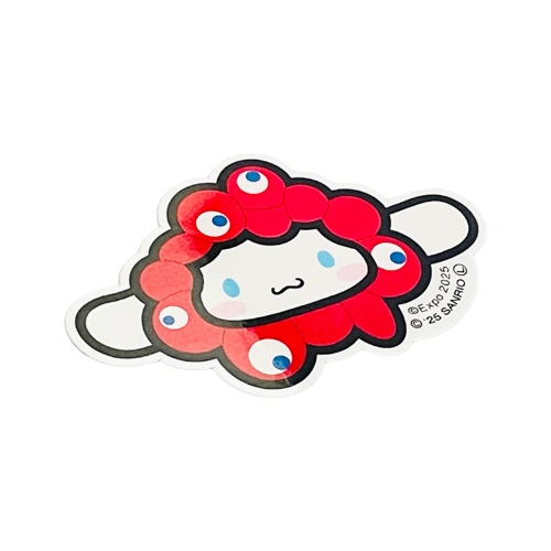 EXPO2025 【サンリオキャラクターズ】ミャクミャクなりきりアパレルステッカー顔 シナモロール