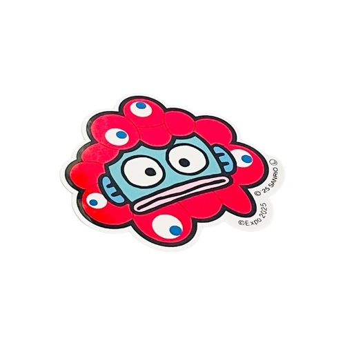 EXPO2025 【サンリオキャラクターズ】ミャクミャクなりきりアパレルステッカー顔 ハンギョドン