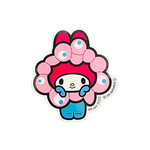 EXPO2025 【サンリオキャラクターズ】ミャクミャクなりきりアパレルステッカー全身 マイメロディ