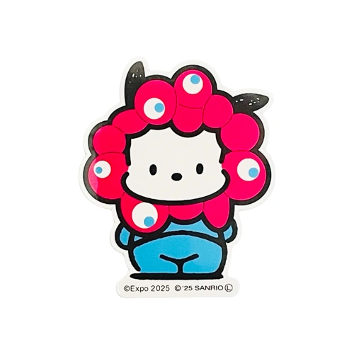 EXPO2025 【サンリオキャラクターズ】ミャクミャクなりきりアパレルステッカー全身 ポチャッコ