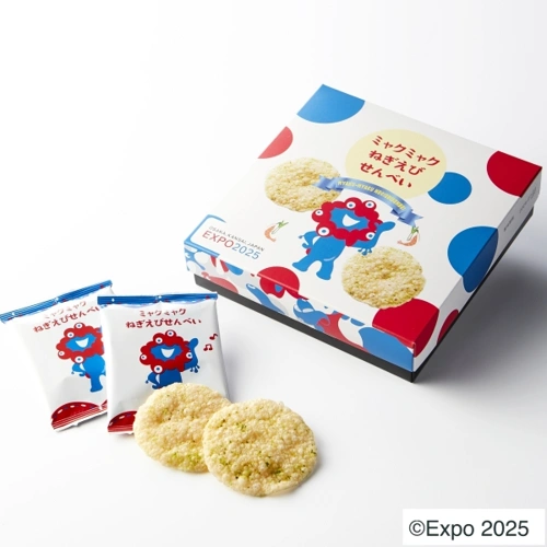 EXPO2025 ミャクミャクねぎえびせんべい12枚入