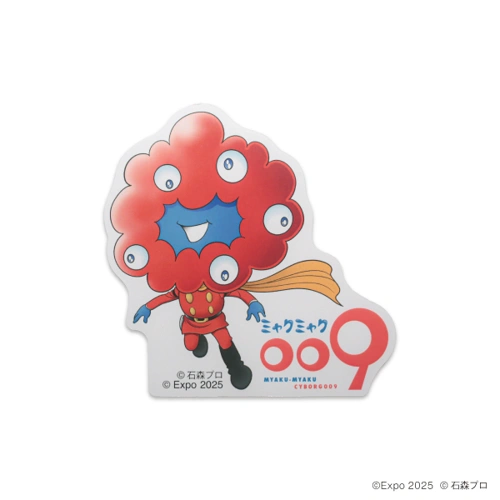 EXPO2025 【ミャクミャク009コラボ】 ダイカットステッカー