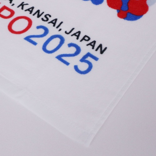 2025 大阪・関西万博 デザインフェイスタオル2P