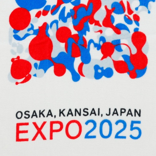 2025 大阪・関西万博 デザインフェイスタオル2P