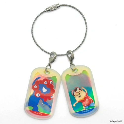 EXPO2025 ミャクミャク アクリルドッグタグキーホルダー