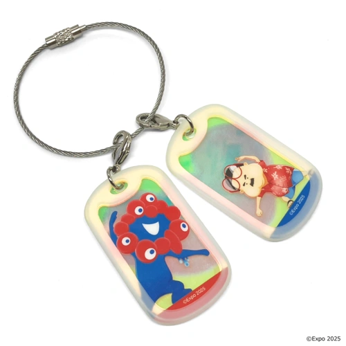EXPO2025 ミャクミャク アクリルドッグタグキーホルダー