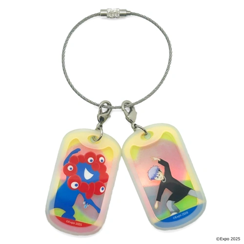 EXPO2025 ミャクミャク アクリルドッグタグキーホルダー