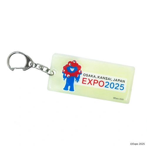 EXPO2025 ミャクミャク 畜光アクリルキーホルダー