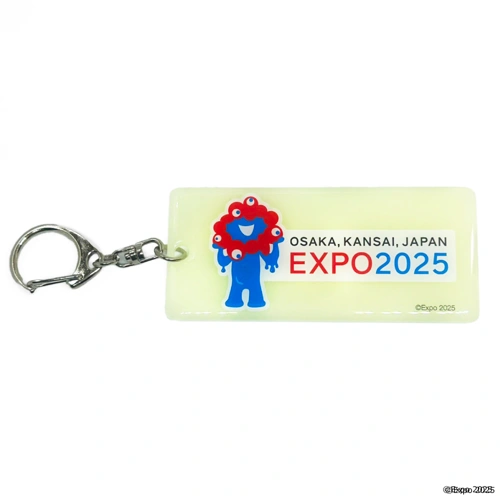 EXPO2025 ミャクミャク 畜光アクリルキーホルダー