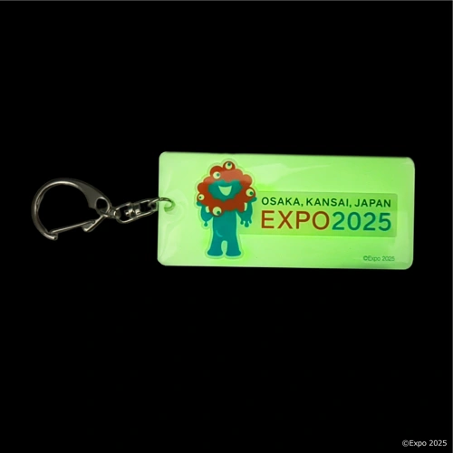 EXPO2025 ミャクミャク 畜光アクリルキーホルダー