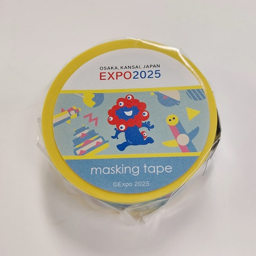 EXPO2025 マスキングテープ レトロポップ柄