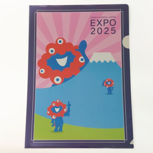 EXPO2025 メタリックファイル NAVY